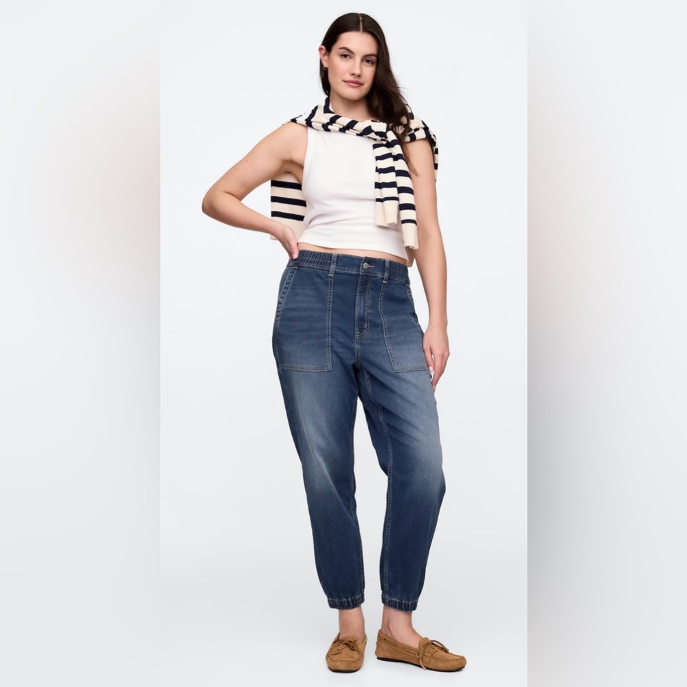 GAP High Rise Sweatpant Jogger Jeans